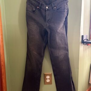 GAP Women's Black Straight Leg Jeans